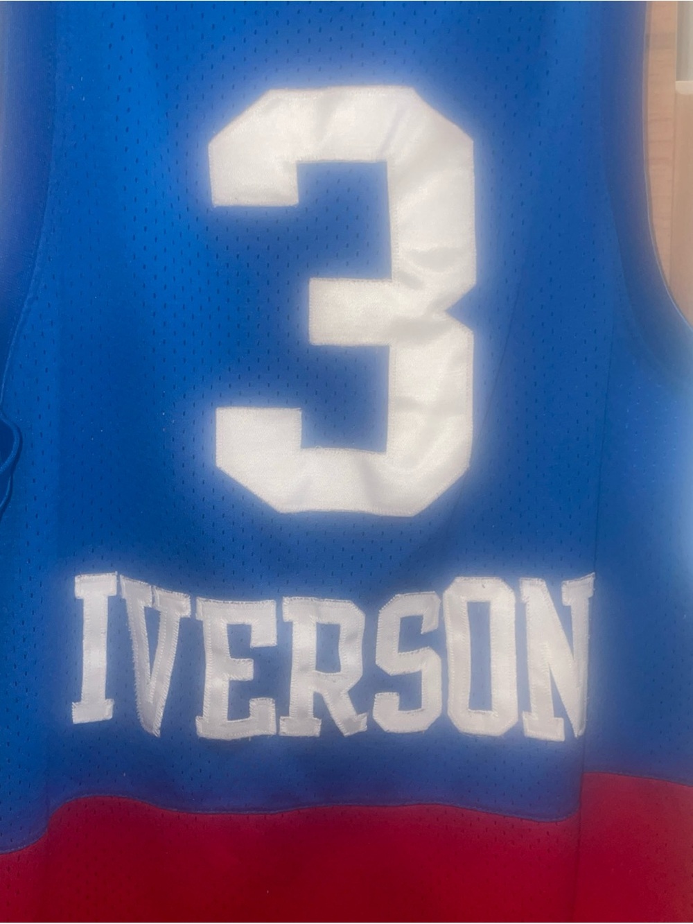 Authentic vintage Nike Team Sports Philadelphia 76ers Allen Iverson #3 Swingman